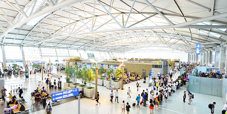 Bên trong sân bay Incheon - Sân bay 5 sao tốt nhất thế giới