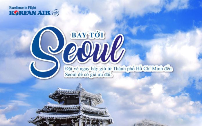 Korean Air KM vé khứ hồi đến Seoul