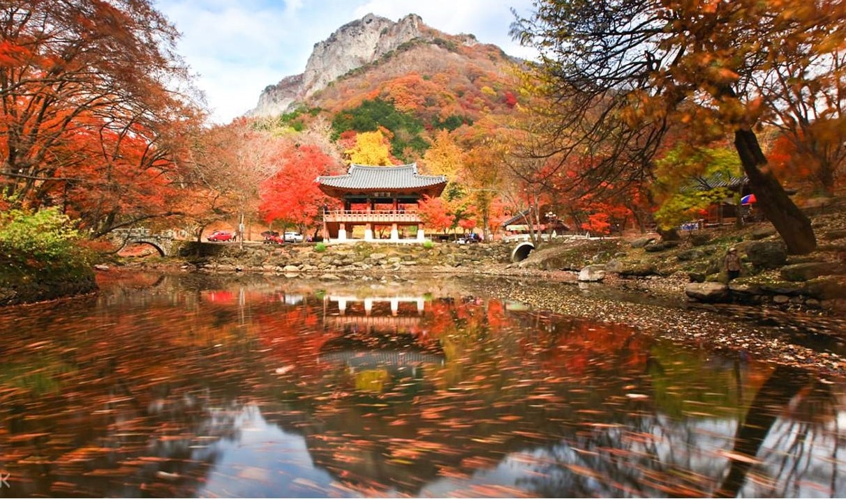 Mùa thu ở cung điện Changdeokgung