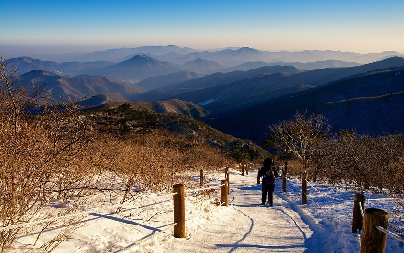 Núi Taebaeksan