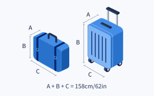 Kích thước hành lý xách tay và ký gửi theo quy định của Korean Air