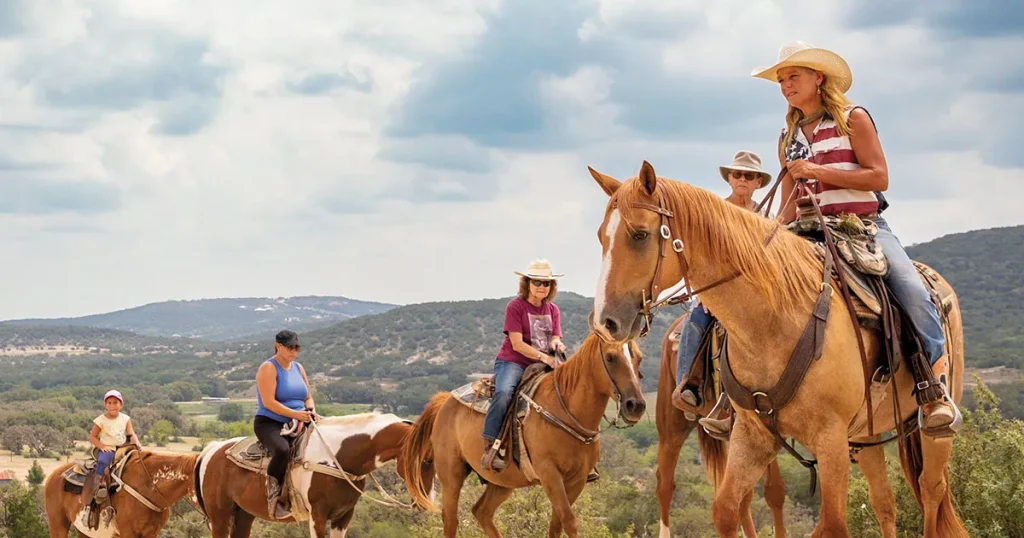 Hoạt động cưỡi ngựa Dude Ranch ở DFW