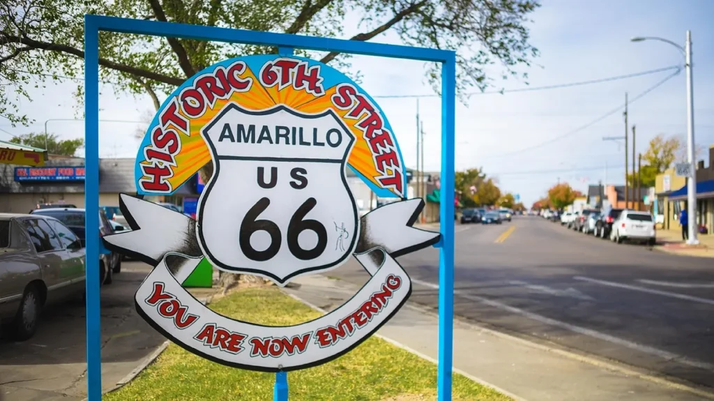 Khu lịch sử Route 66 ở Amarillo