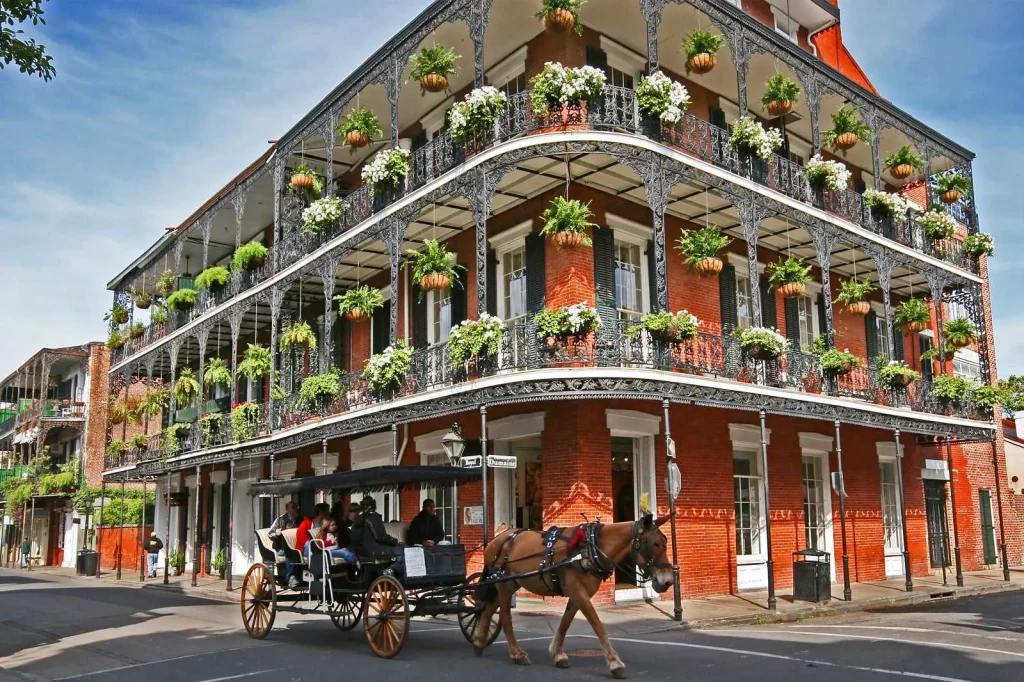 Khu phố Pháp nổi tiếng ở New Orleans