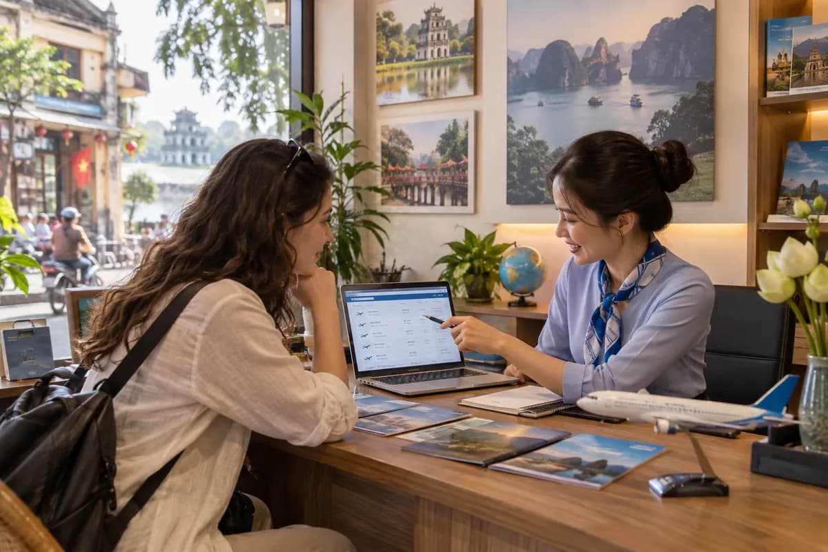 Ảnh bìa dịch vụ Đại lý phòng vé