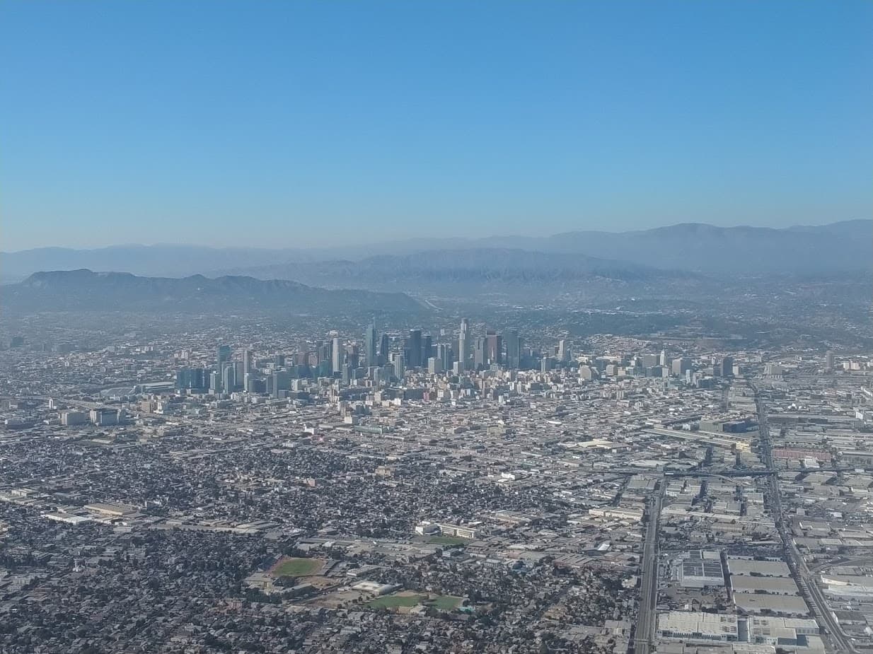 Khung cảnh thành phố Los Angeles